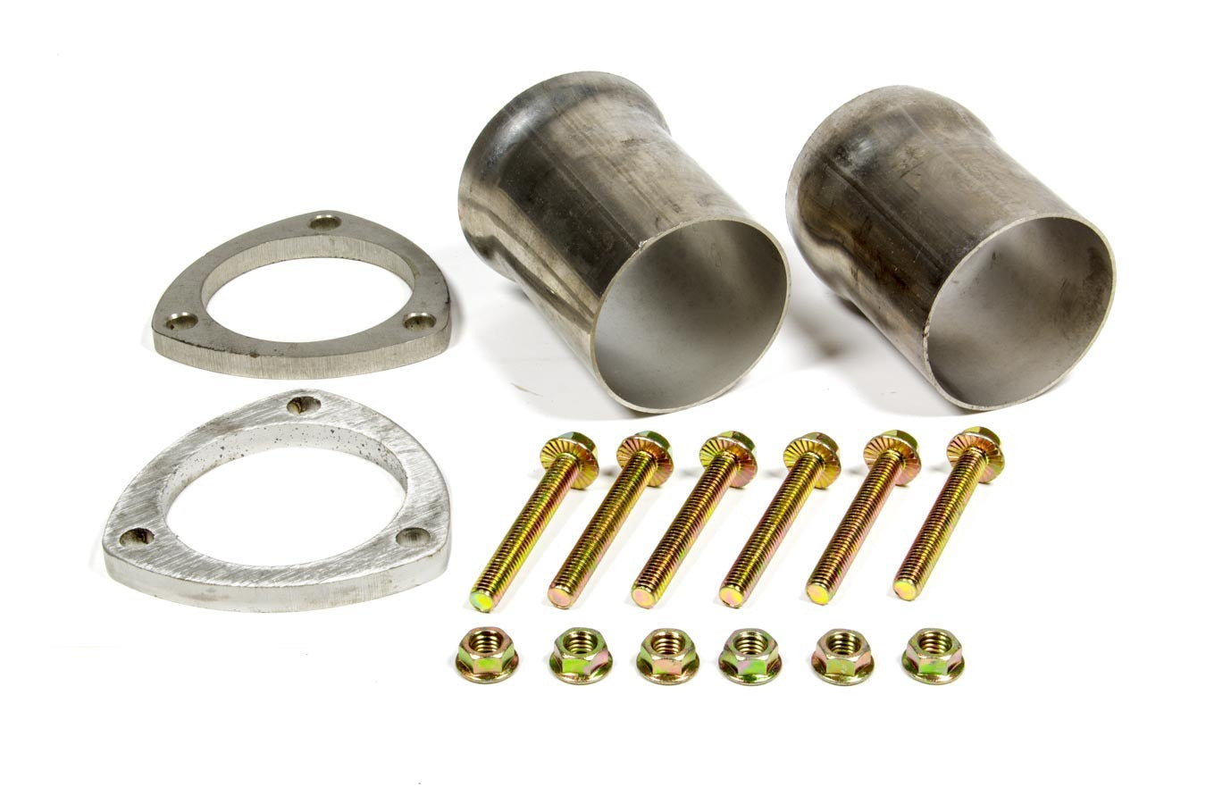 3in Ball & Socket Flange Kit Stainless Header Reducers Hedman Hedders