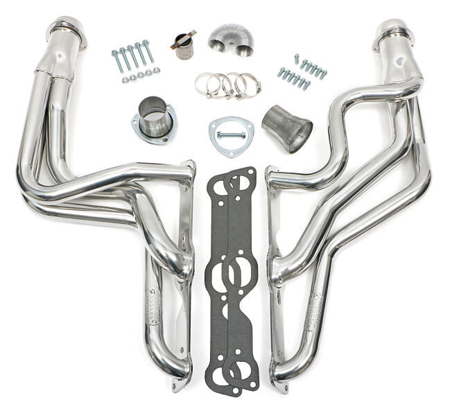 Pontiac V8 Headers - Coated Headers Hedman Hedders