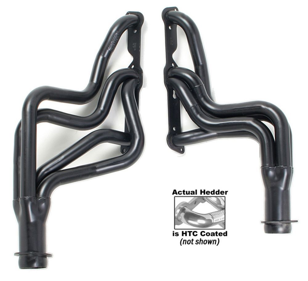 Coated Headers - 64-72 GTO/Lemans V8 Exhaust, Mufflers & Tips Hedman Hedders