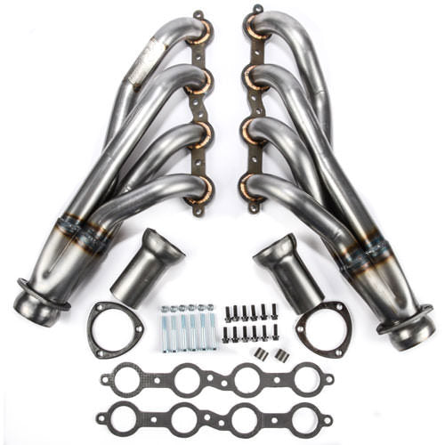 LS Into 1967-72 GM C10 Truck Headers 1-3/4in Headers Hedman Hedders