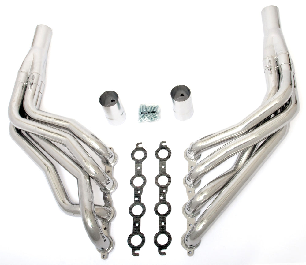 LS Into 1967-72 GM C10 Truck Headers 1-7/8in Exhaust, Mufflers & Tips Hedman Hedders