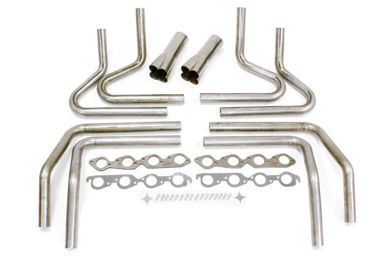 2in. BBC Weld Up Kit- 3.5in. Weld On Collector Exhaust, Mufflers & Tips Hedman Hedders