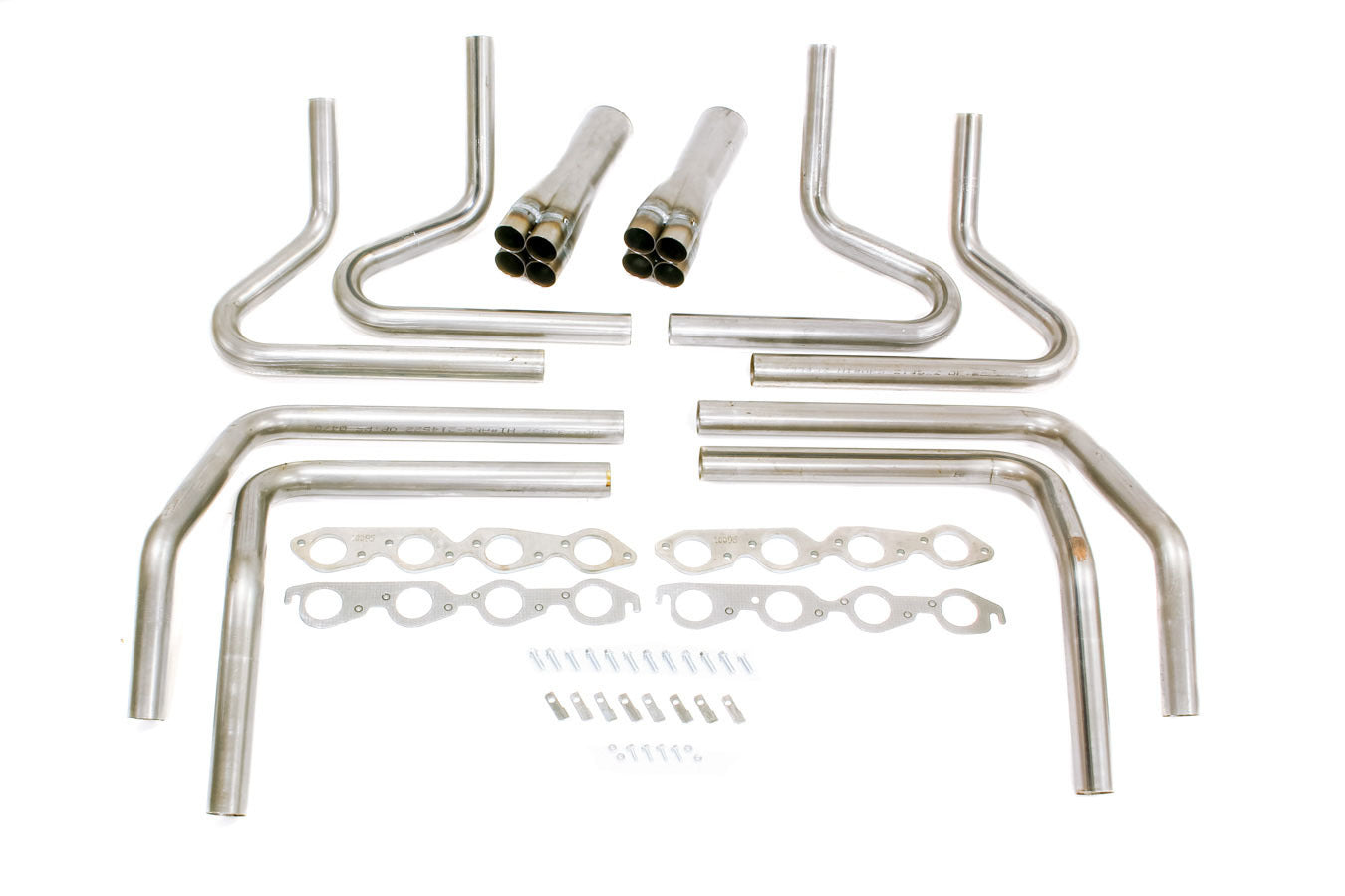 2in. BBC Weld Up Kit- 3.5in. Slip On Collector Exhaust, Mufflers & Tips Hedman Hedders