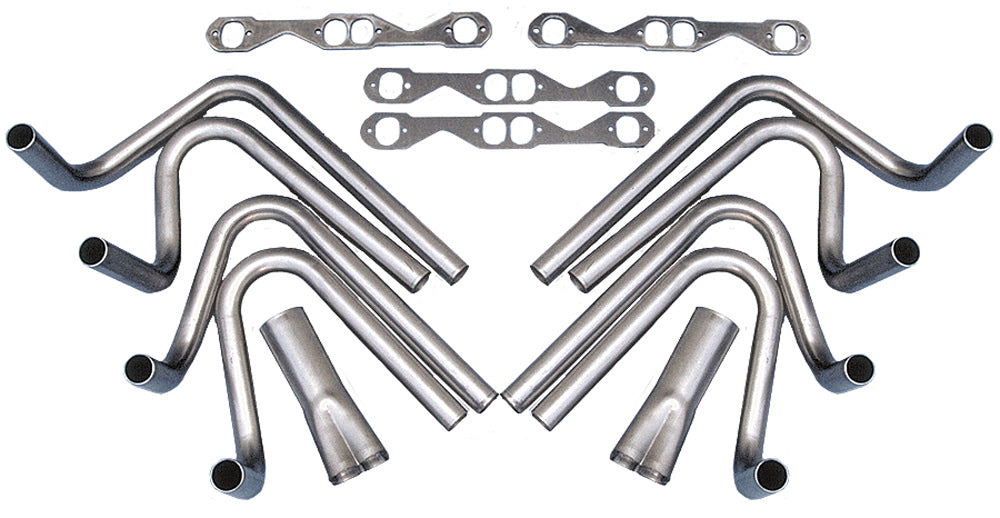 2in. SBC Weld Up Kit- 3.5in. Weld On Collector Headers Hedman Hedders