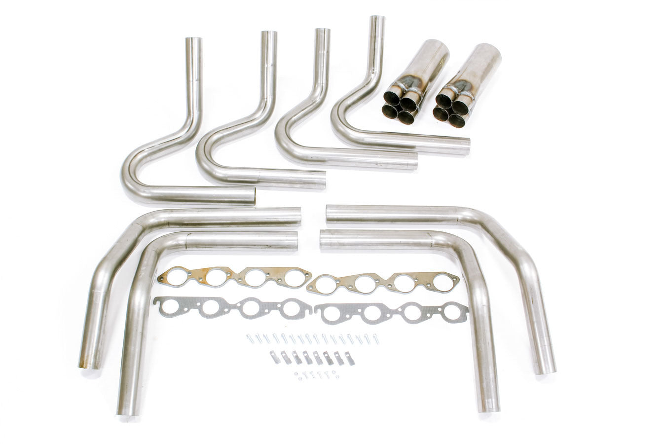 2-1/2in BBC Weld Up Kit- 5in Slip On Colletor Headers Hedman Hedders