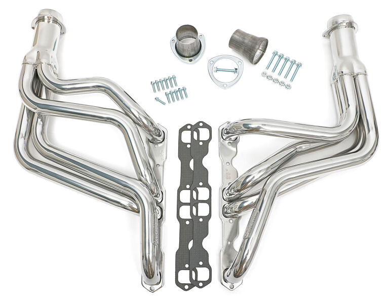 Coated Race Headers - SBC Headers Hedman Hedders