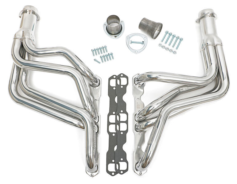 Coated Race Headers - SBC Headers Hedman Hedders