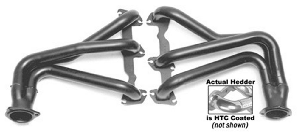 Headers HTC Coated 78-87 Chevelle V6 Exhaust, Mufflers & Tips Hedman Hedders