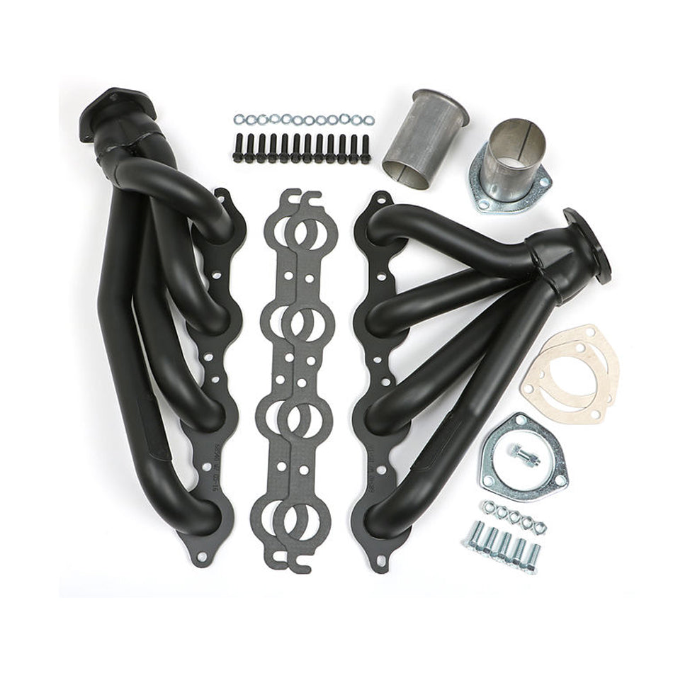 64-67 GM A-Body Headers w/LS Engine Exhaust, Mufflers & Tips Hedman Hedders