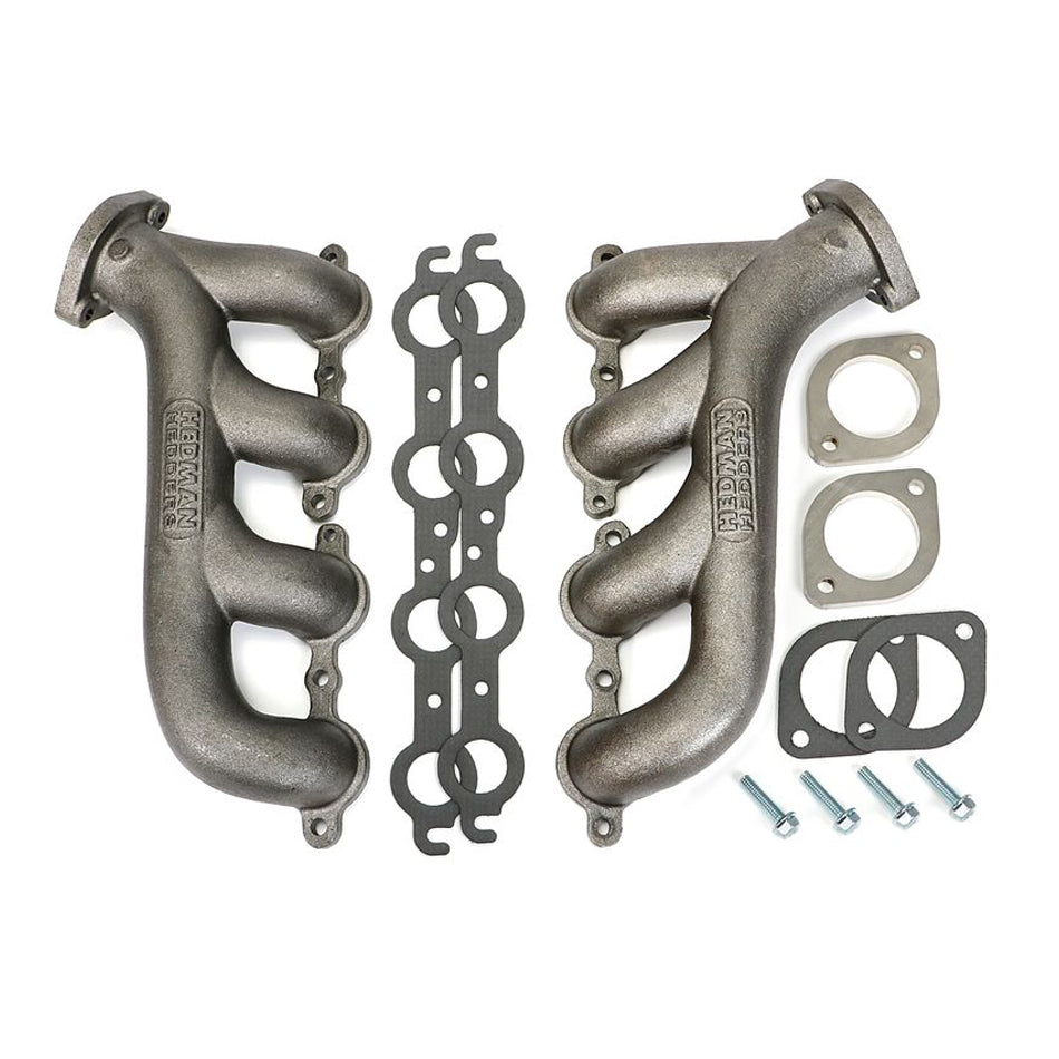 Cast Exhaust Manifold For LS Engines Exhaust, Mufflers & Tips Hedman Hedders