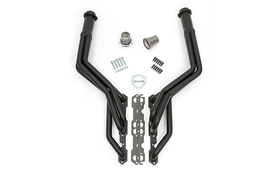 S-10 SBC Swap Header Long Tube Black Maxx Exhaust, Mufflers & Tips Hedman Hedders