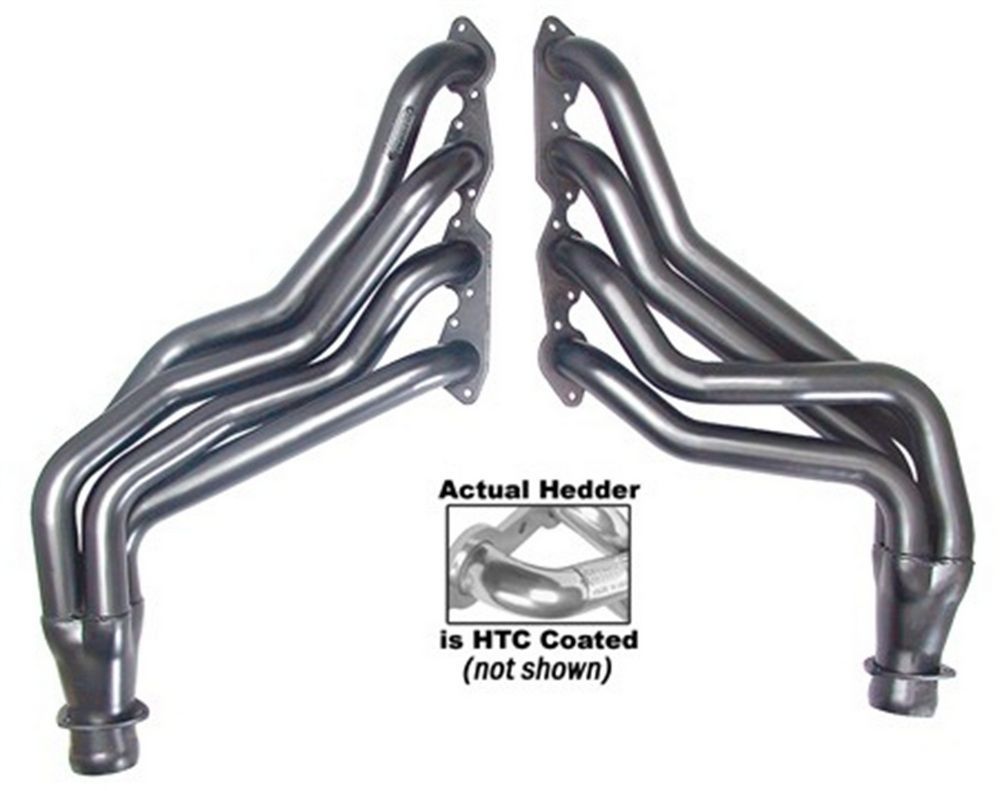 Coated Headers - GM Truck w/BBC Headers Hedman Hedders