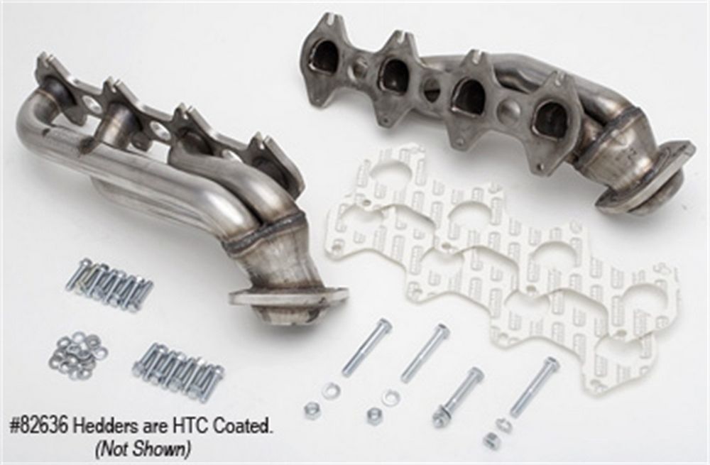 Coated S/S Headers - 04-10 Ford P/U 3V V8 Exhaust, Mufflers & Tips Hedman Hedders