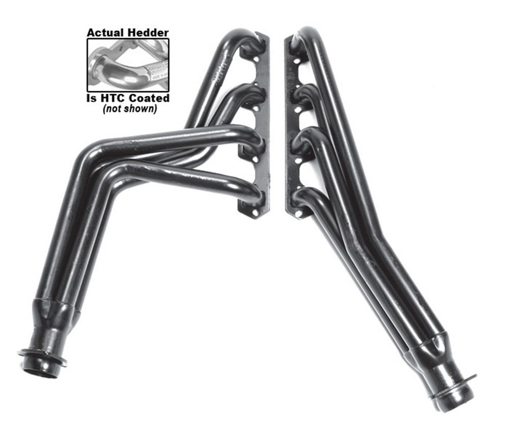 66-77 Bronco 302W Header HTC Coated Headers Hedman Hedders