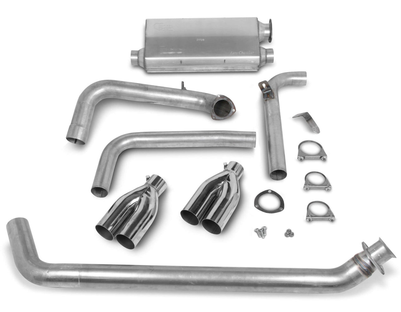 Cat-Back Exhaust Kit - 83-92 Camaro/Firebird Exhaust, Mufflers & Tips Hooker