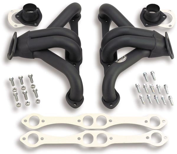 Black Street Rod Headers Exhaust, Mufflers & Tips Hooker