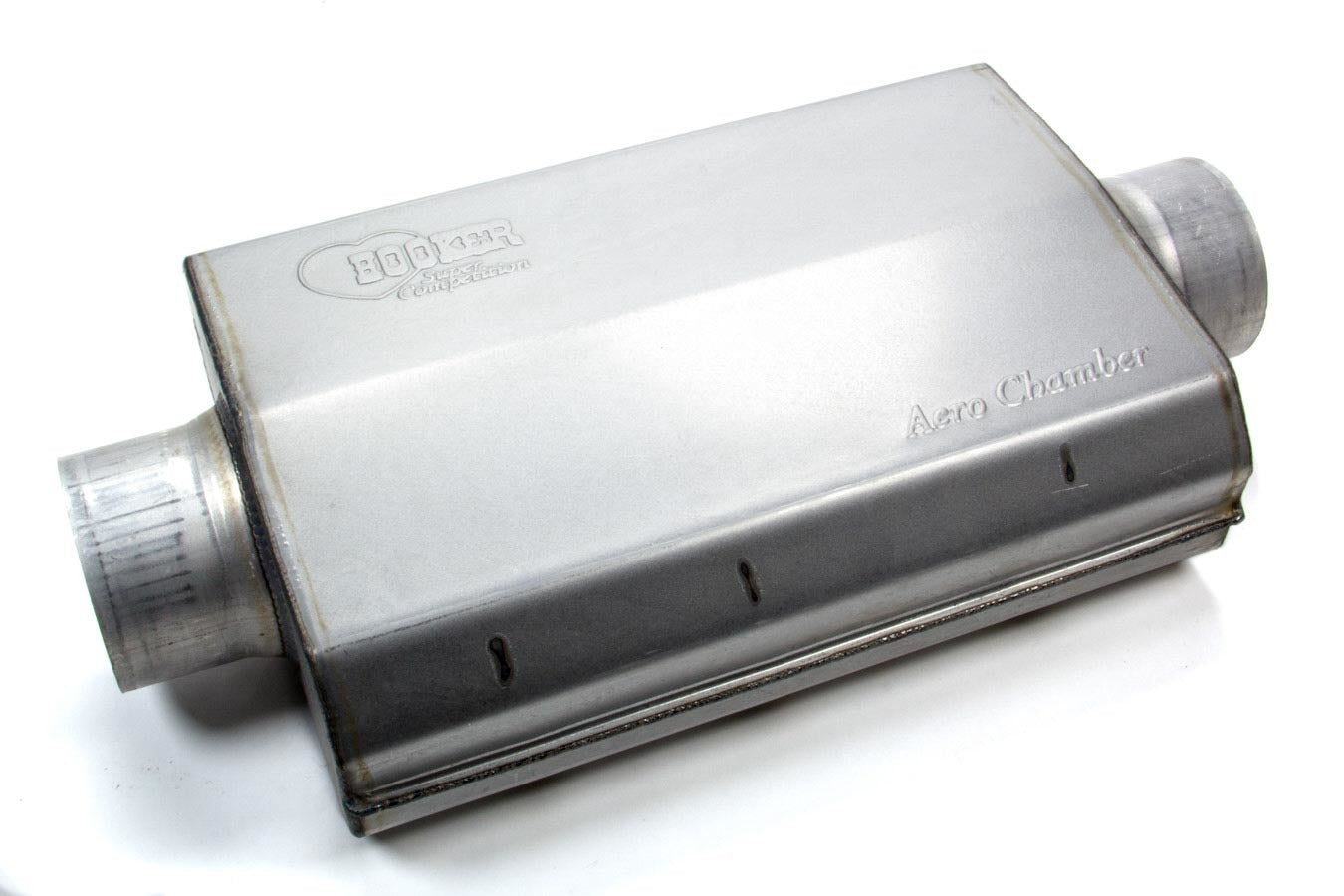 Aero Chamber Muffler 3.5in Center In/Out Exhaust, Mufflers & Tips Hooker