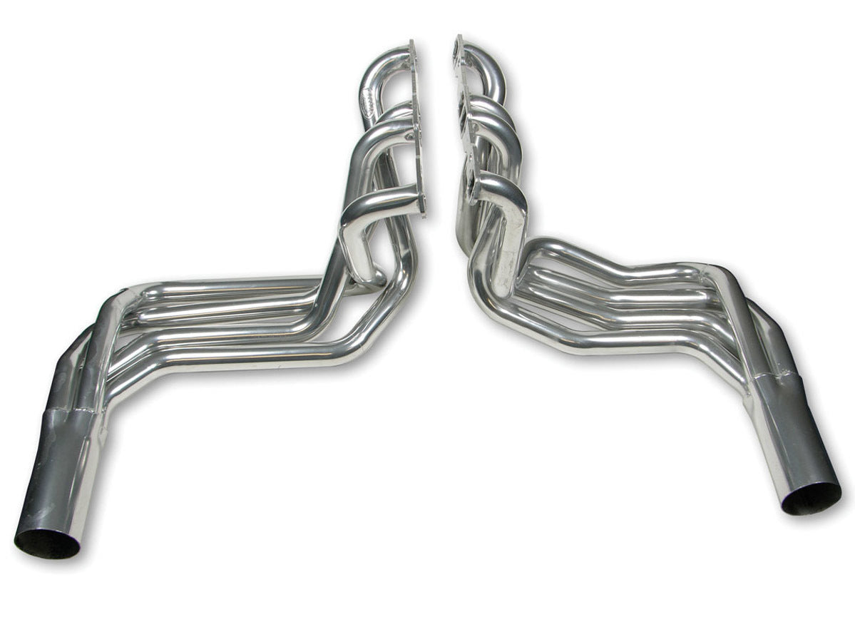 Coated S/C Headers - SBC 63-82 Vette- Side-Mnt. Exhaust, Mufflers & Tips Hooker