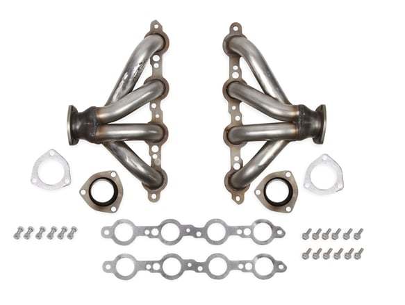 S/S Polished Headers - LS1 Block Headers Exhaust, Mufflers & Tips Hooker
