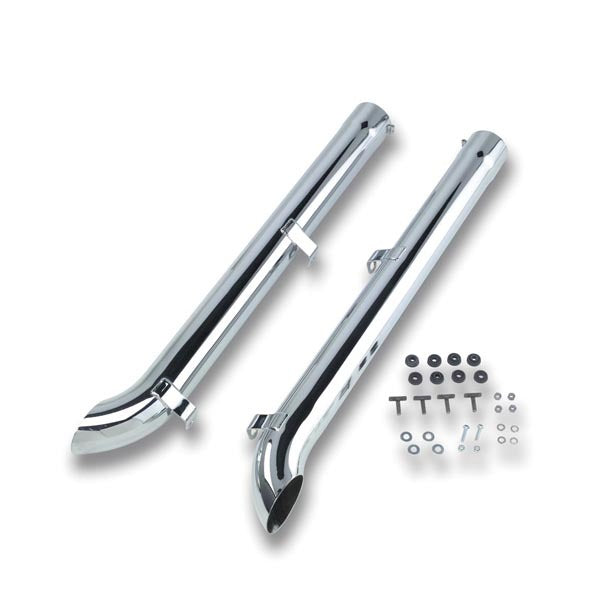 Chrome Side Tubes Exhaust, Mufflers & Tips Hooker