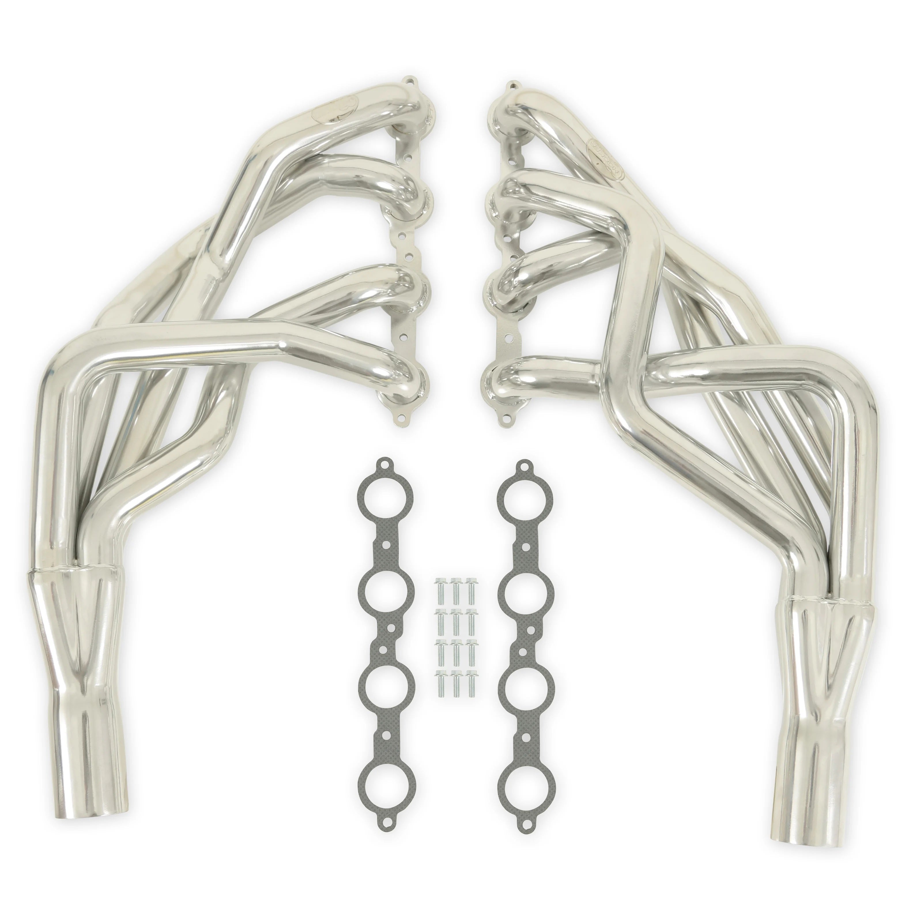 GM LS S/C Swap Headers 1-7/8 Silver Ceramic Exhaust, Mufflers & Tips Hooker