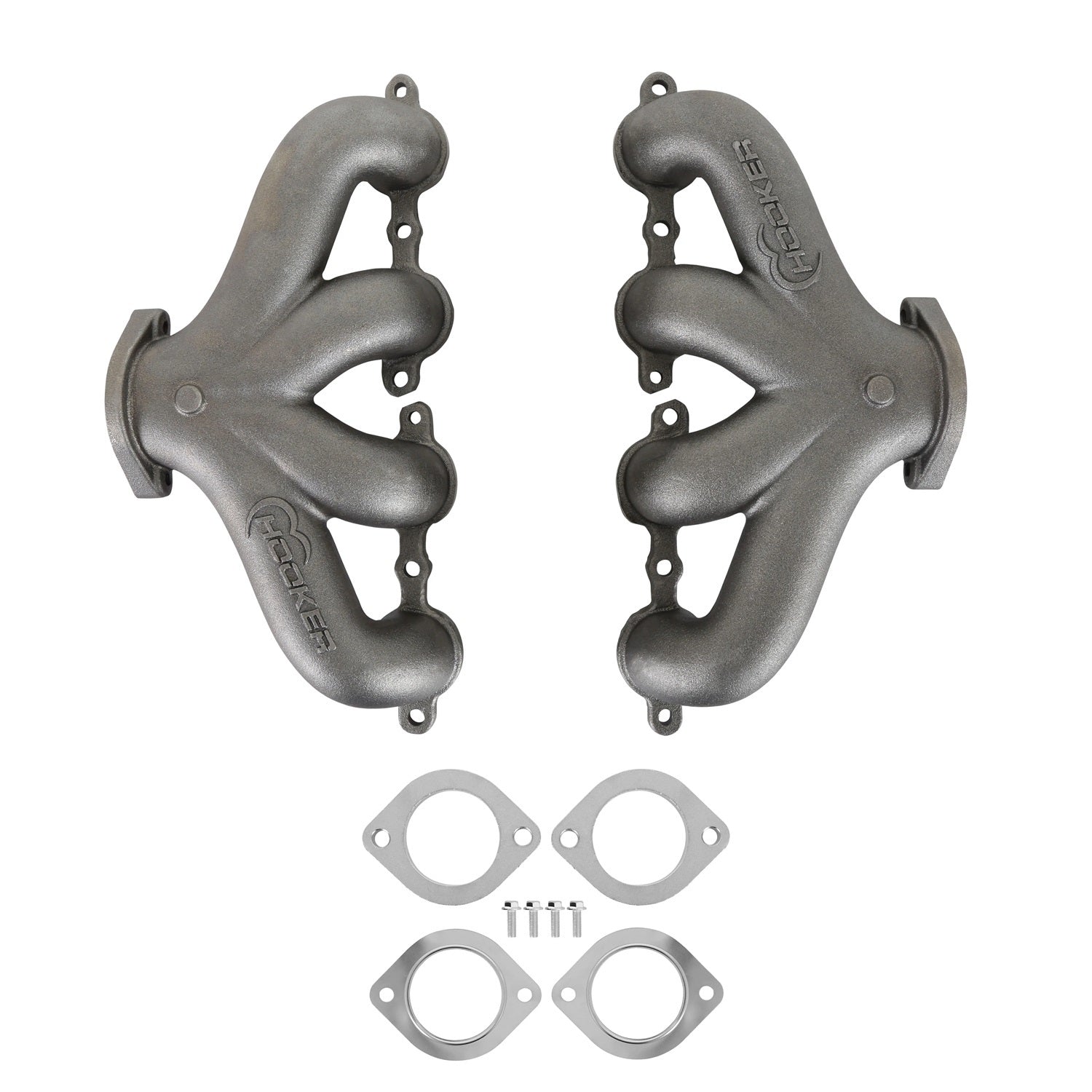 Exhaust Manifold Set GM LS - Center Dump Exhaust, Mufflers & Tips Hooker