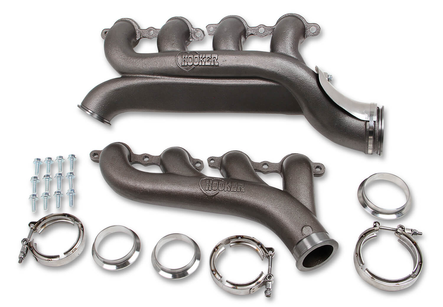 Exhaust Manifolds Set LS Turbo Exhaust, Mufflers & Tips Hooker