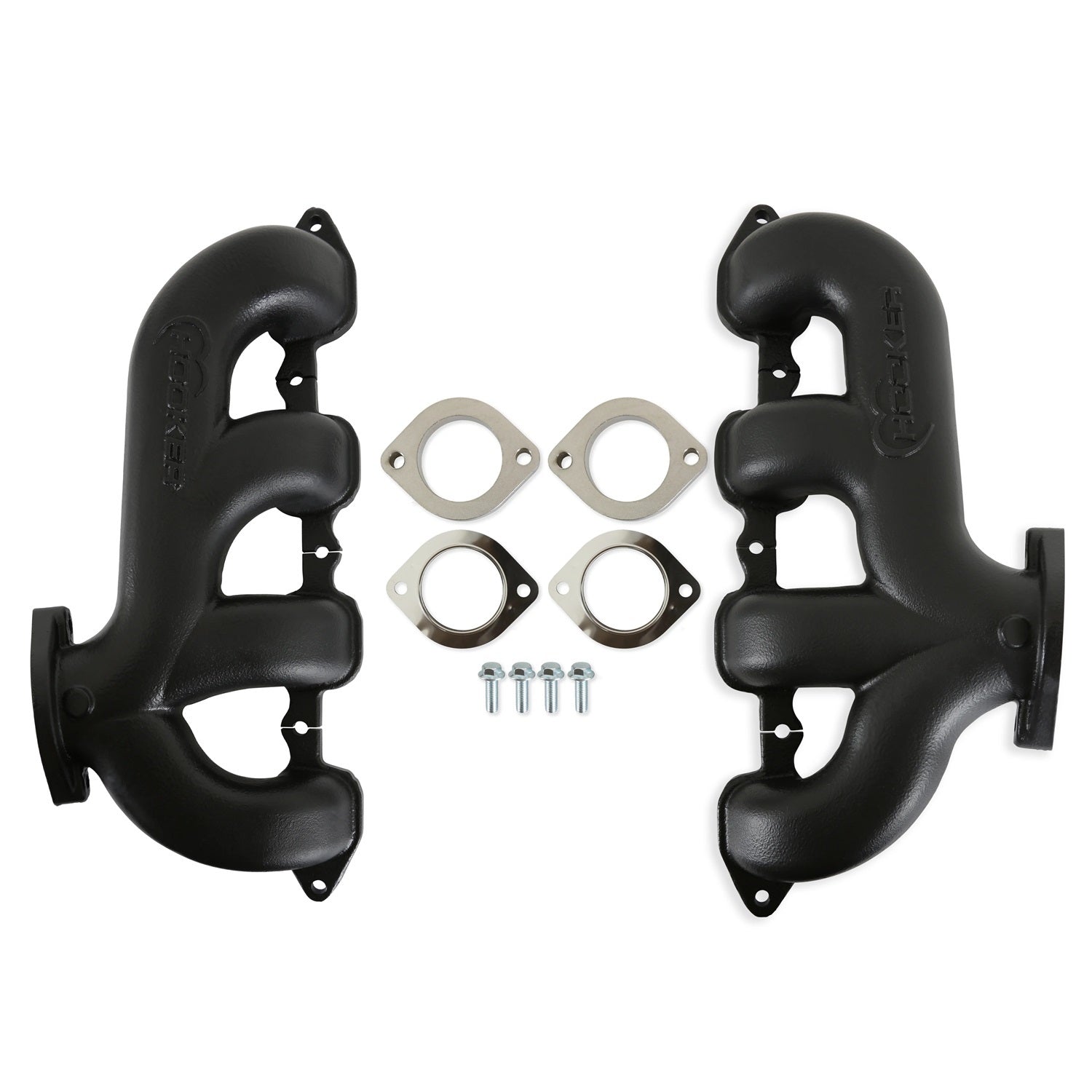 Exhaust Manifold Set GM LT Swap Rear Dump Exhaust, Mufflers & Tips Hooker