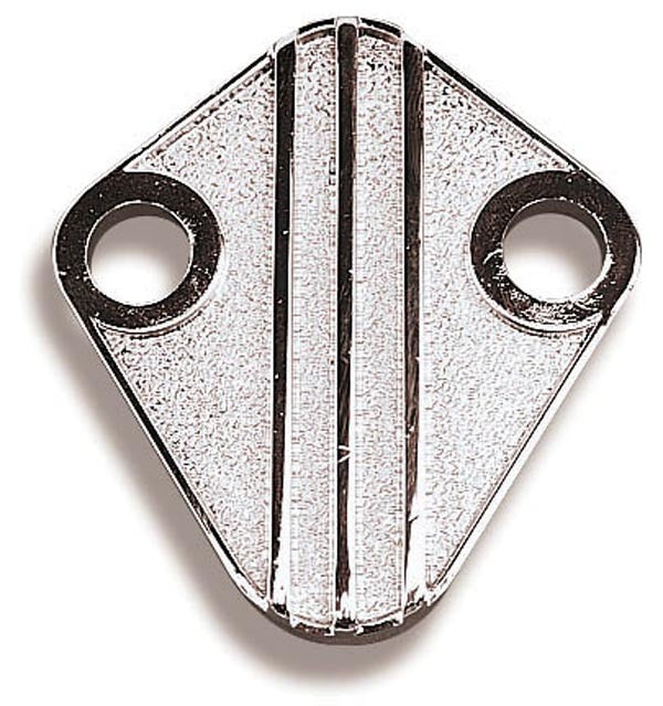 SB/BB Chrysler F/P Block Fuel Pump Block-Off Plates Holley