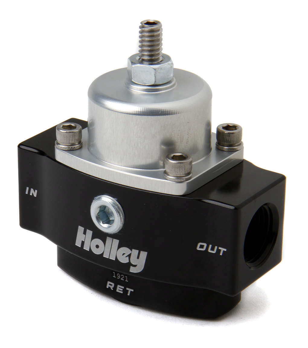 HP Billet Fuel Press. Regulator w/Bypass Fuel Pressure Regulators Holley