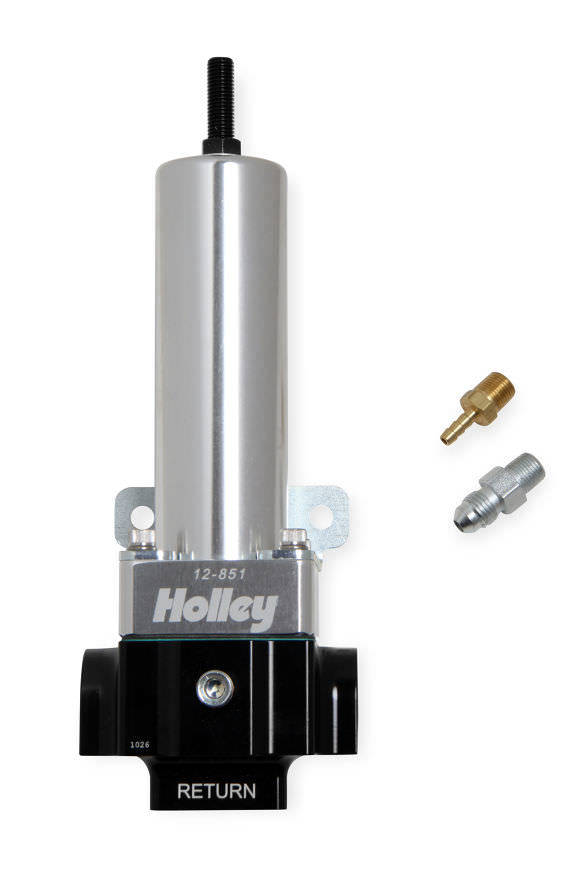 2-Port EFI Regulator 40-100 PSI Fuel Pressure Regulators Holley EFI