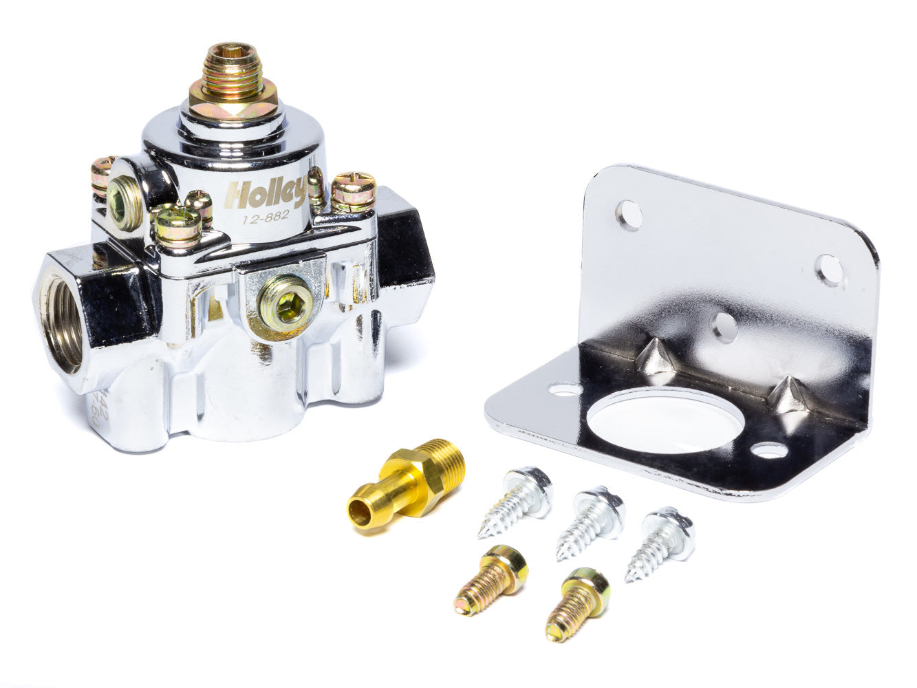 Fuel Pressure Regulator EFI By-Pass Style 60psi Fuel Pressure Regulators Holley EFI