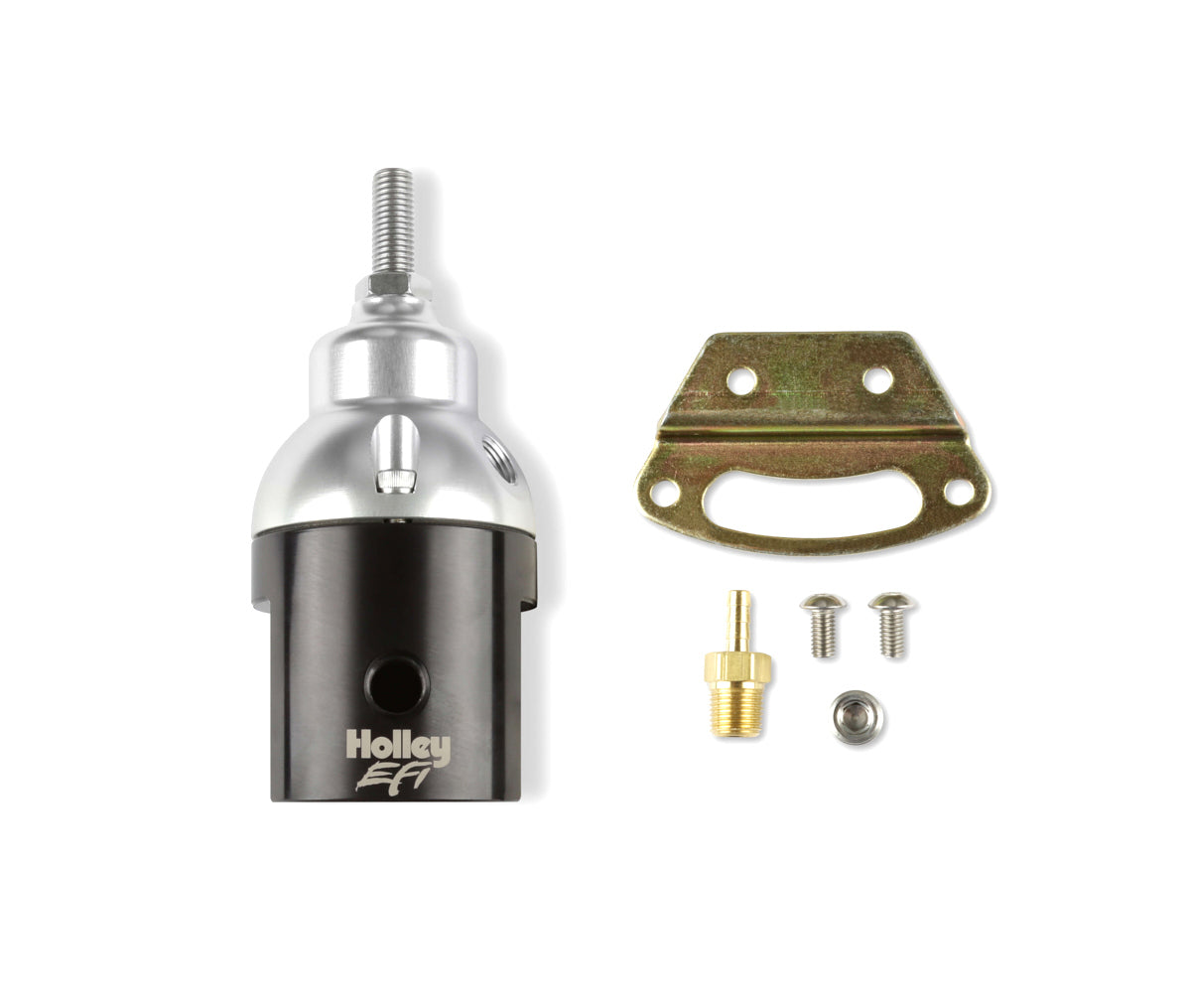 EFI Fuel Press Regulator 15-90 PSI W/8an Ports Fuel Pressure Regulators Holley EFI
