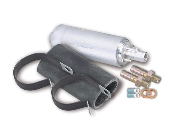 In-Line Electric Fuel Pump - 255LPH Fuel Pumps Holley