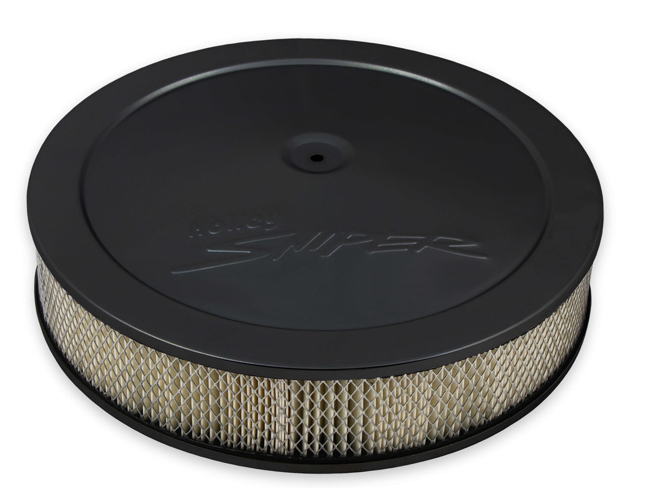 EFI Sniper Air Cleaner Kit 14 x 3 Black Air Cleaner Assemblies and Air Intake Kits Holley