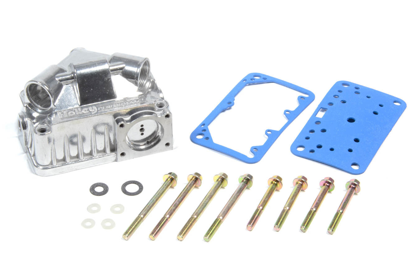 Alm. Fuel Bowl Kit Secondary - Polish Carburetor Bowls Holley