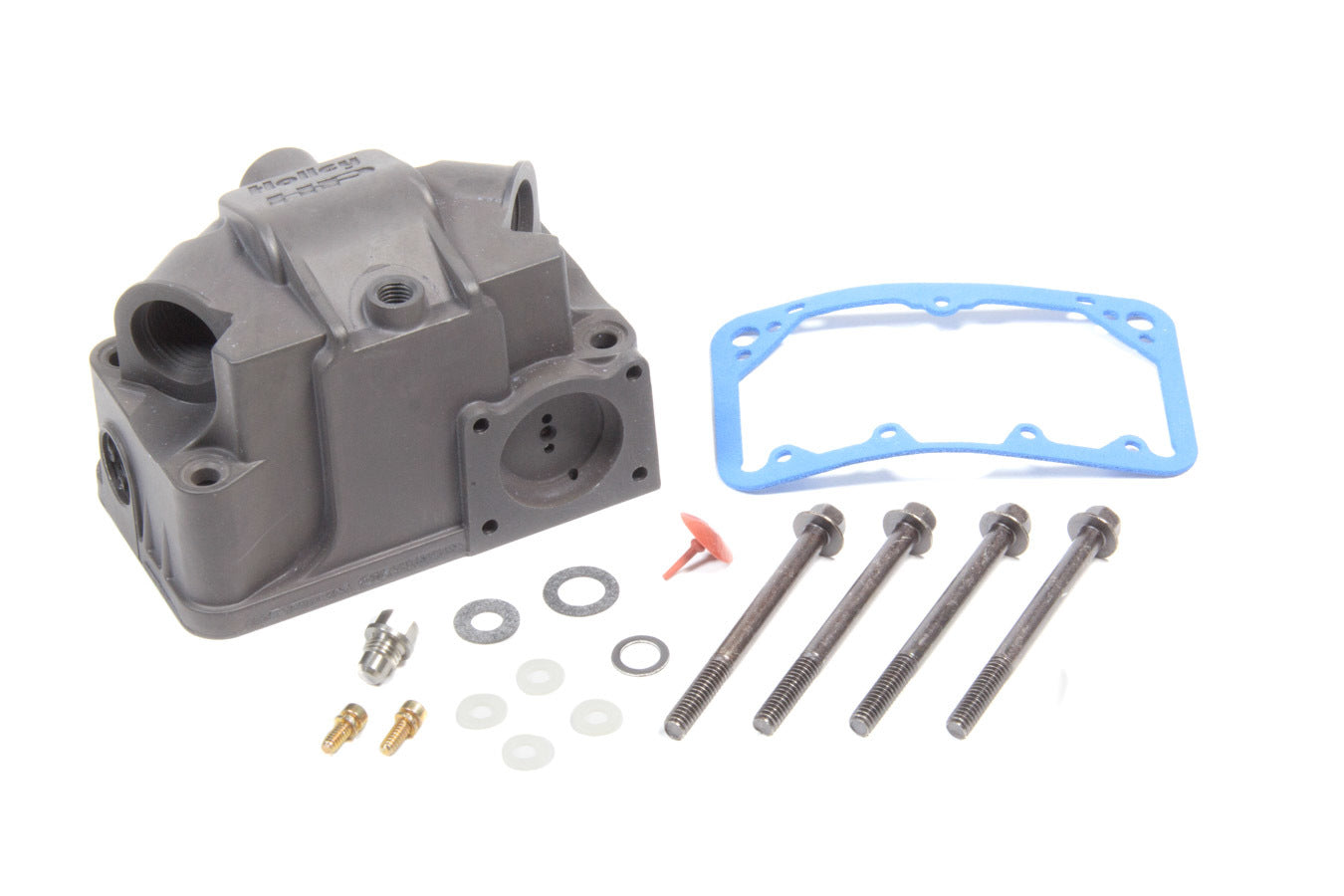 Ultra HP Fuel Bowl Kit Hard Core Gray Carburetor Bowls Holley