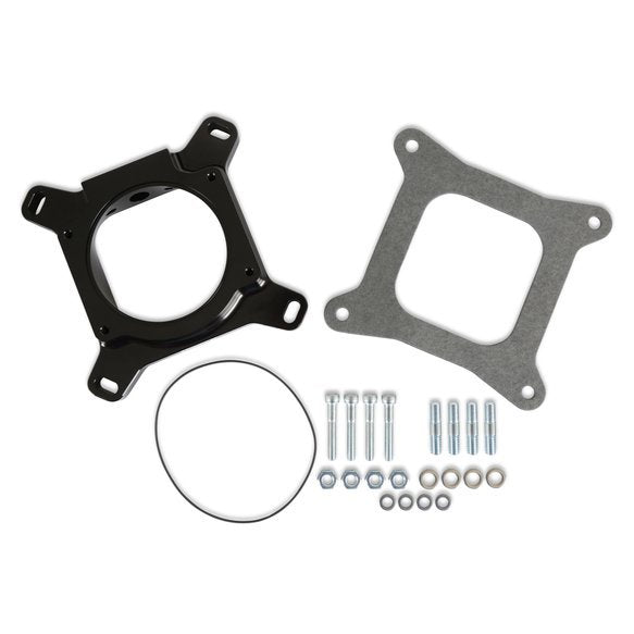 Throttle Body Adapter 4150 to 92mm LS DBW Throttle Body Adapters and Spacers Holley