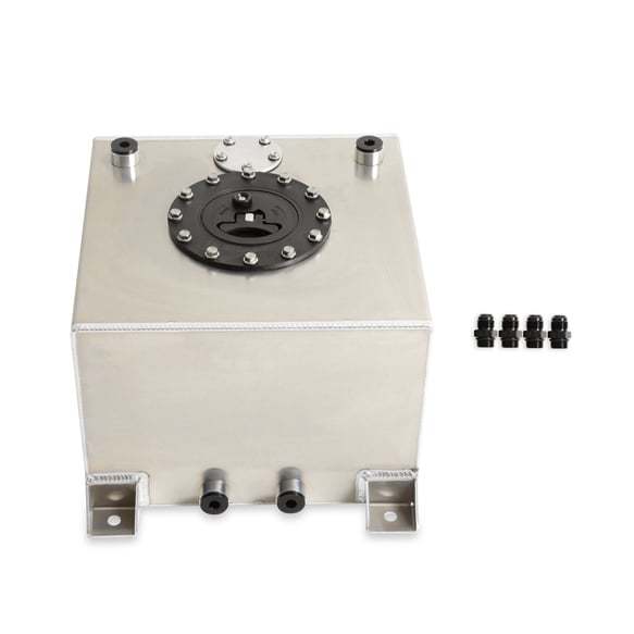 5-Gal Alm Fuel Cell Flat Bottom Fuel Cell/Tanks Holley
