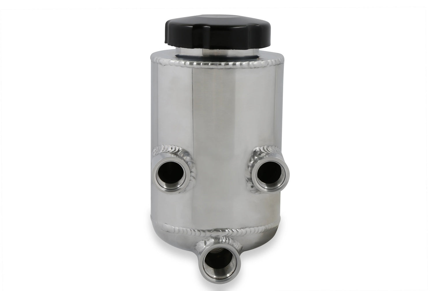 Power Steering Reservior w/Adapters No-Brackets Power Steering Reservoirs Holley