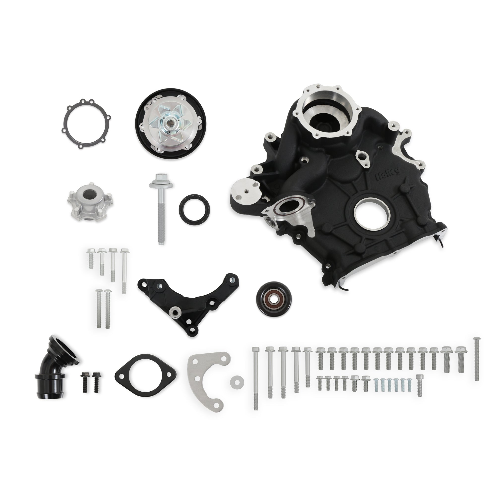 Base Accessory Drive Kit Ford 7.3L Godzilla Pulley Kits Holley