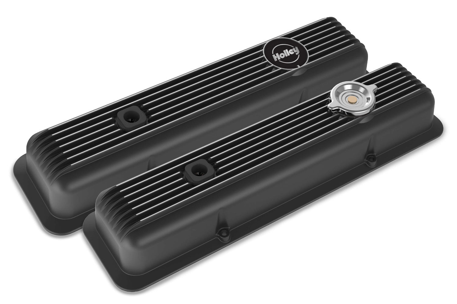 SBC Muscle Series Valve Covers (pair) Valve Covers Holley