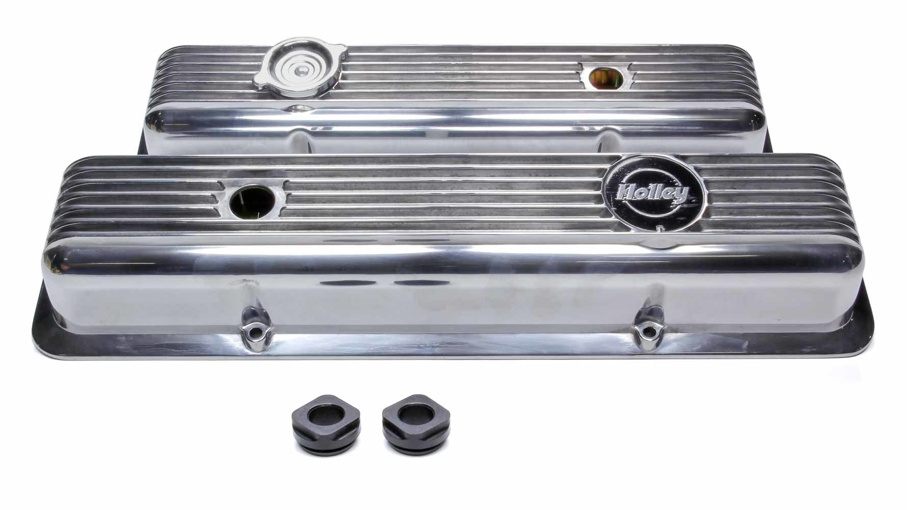 SBC Muscle Series Valve Covers (pair) Valve Covers Holley