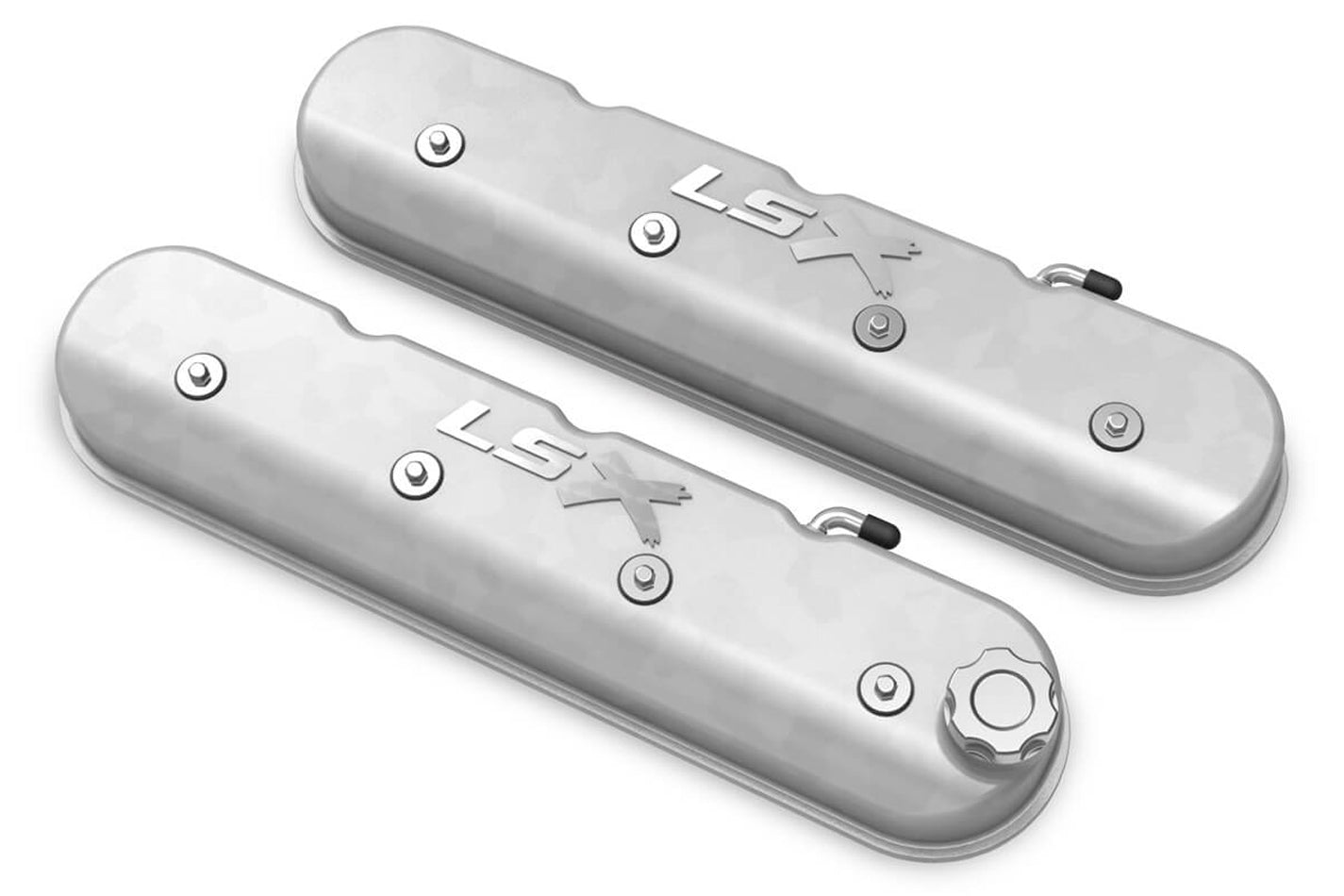 LS Series Valve Covers w/LSX Logo Valve Covers Holley