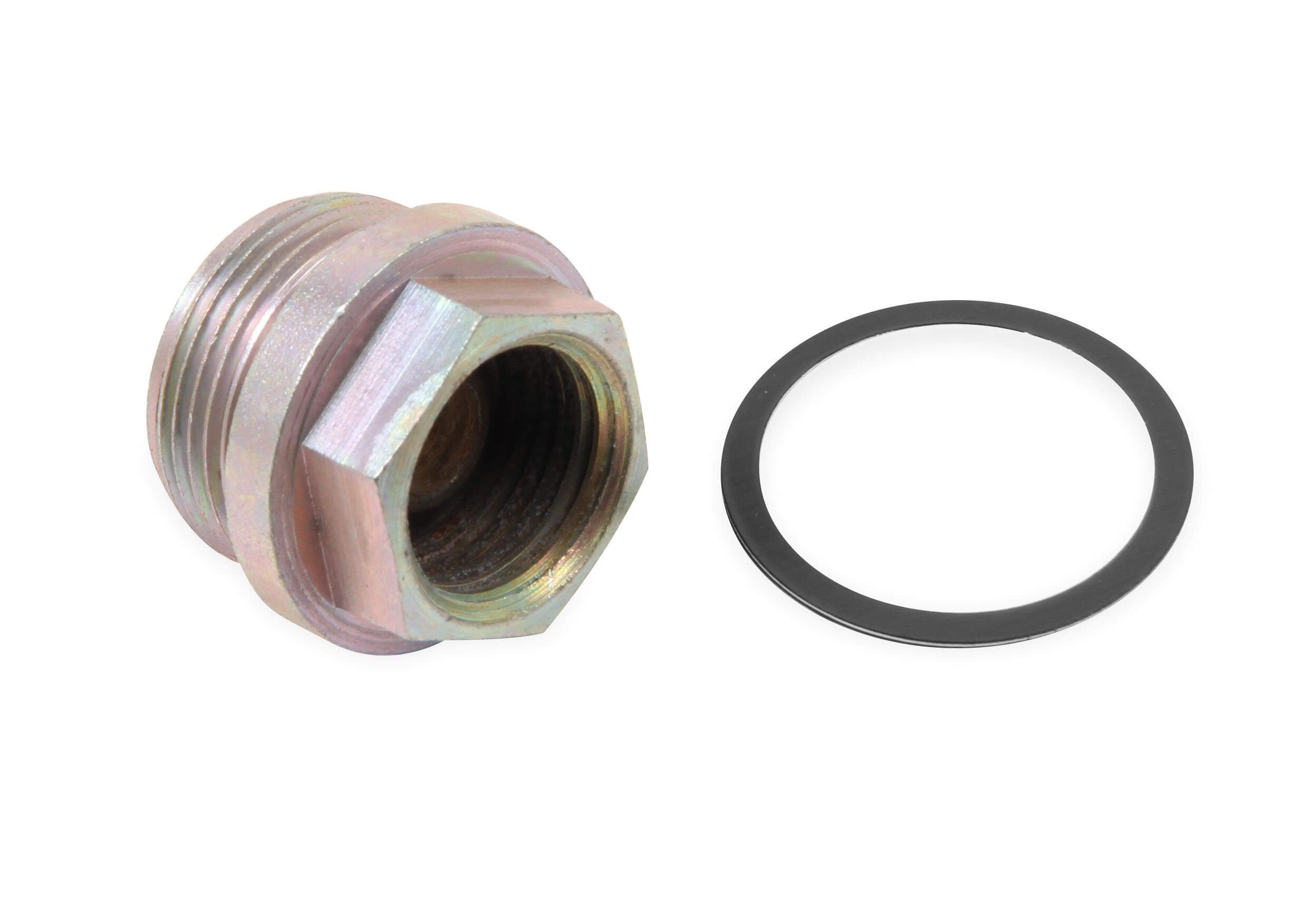 Fuel Bowl Fitting 5/8-18 w/Small Hex AN-NPT Fittings and Components Holley