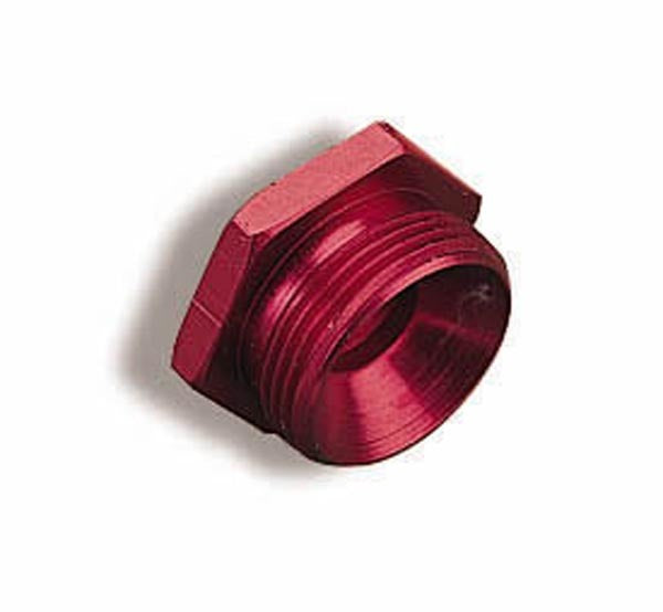 Fuel Inlet Plug Cap and Plug Fittings Holley