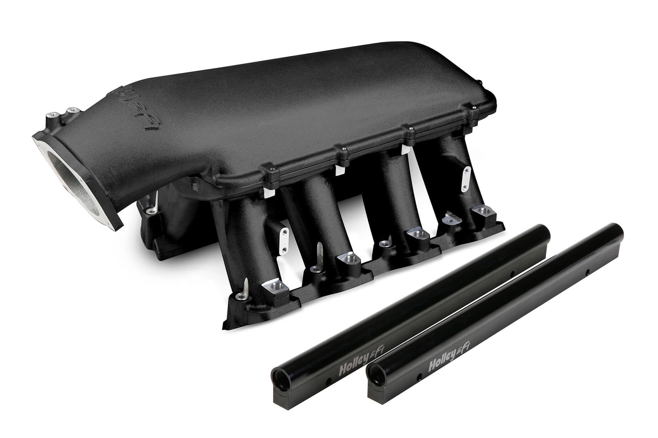 GM LS Hi-Ram Intake Sys. - 105mm EFI Throttle Bdy Intake Manifolds Holley EFI