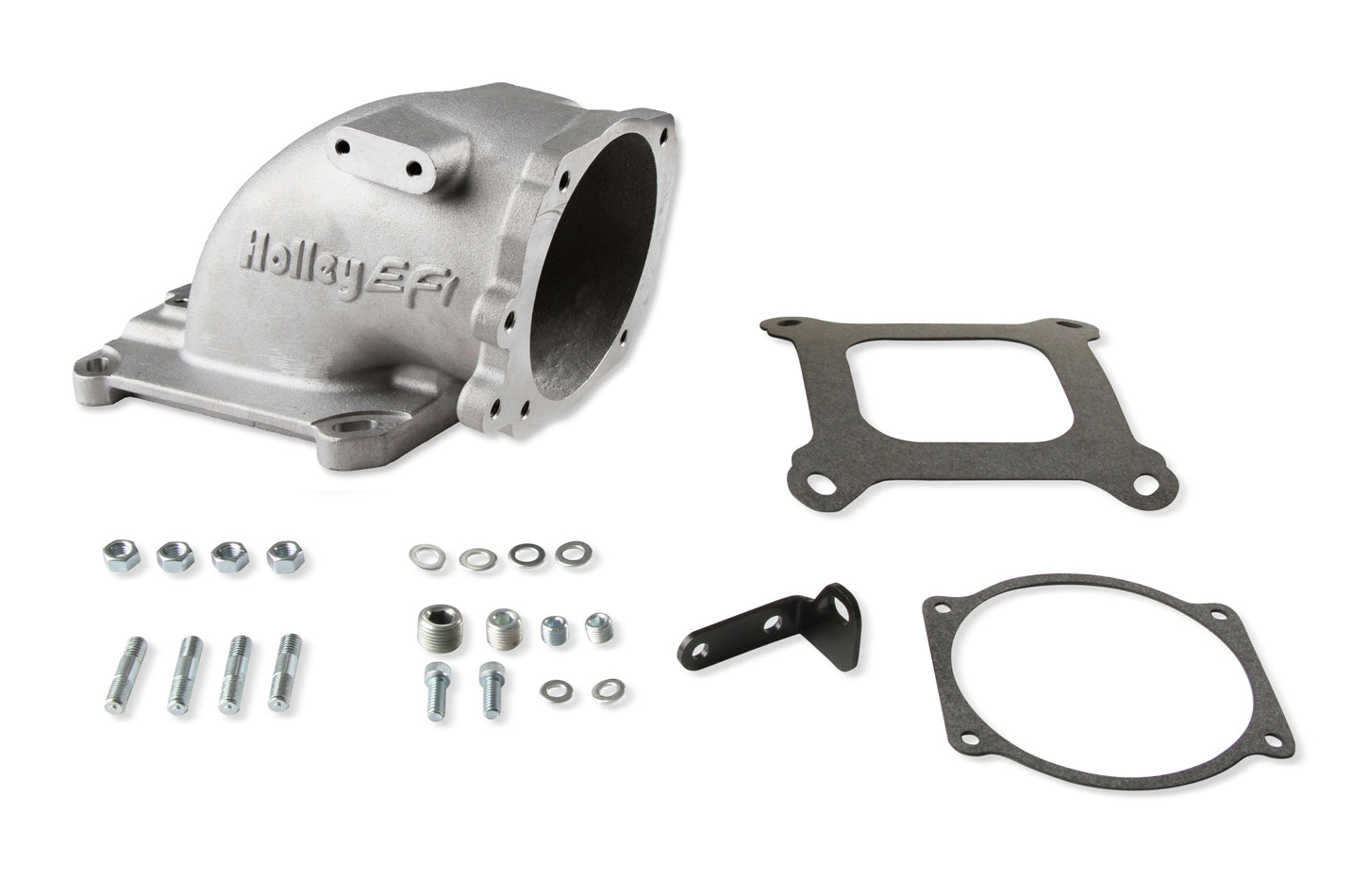 Intake Elbow 4150 Ford TB Flange Air Intake Inlet Tubes, Elbows, and Components Holley EFI