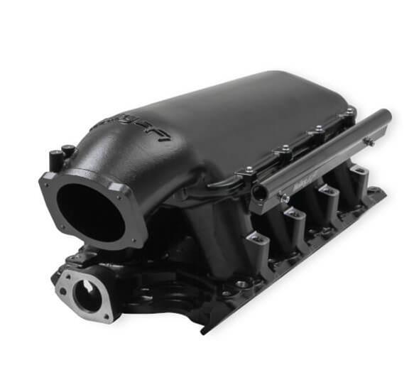 SBF 351W Hi-Ram Intake 105MM EFI Black Intake Manifolds Holley EFI