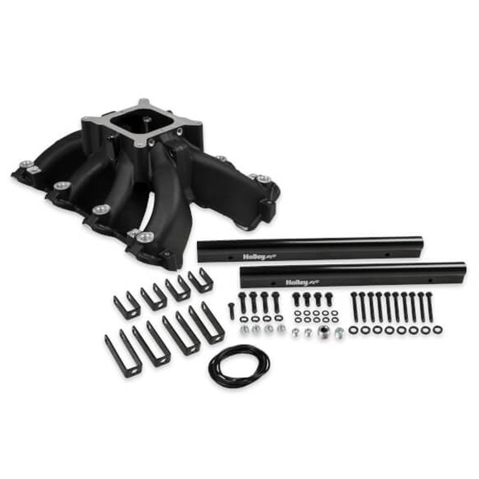 GM LS Intake Manifold Split Single Plane 4150 Intake Manifolds Holley